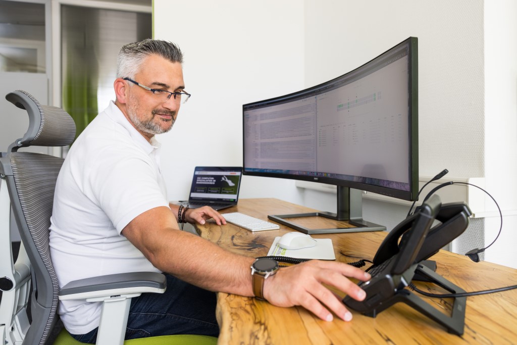 Unser IT-Support ist für Sie da.